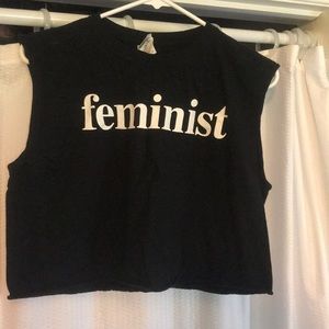 ‘Feminist’ crop top